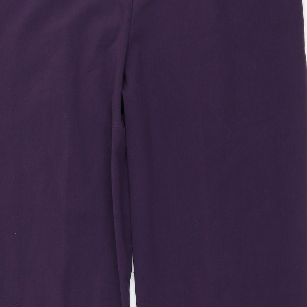 Autonomy Womens Purple   Trousers  Size 16 L27 in