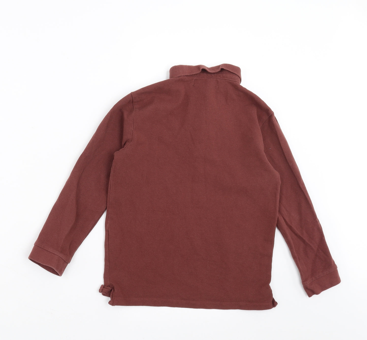 Zara Boys Brown   Basic Polo Size 8 Years