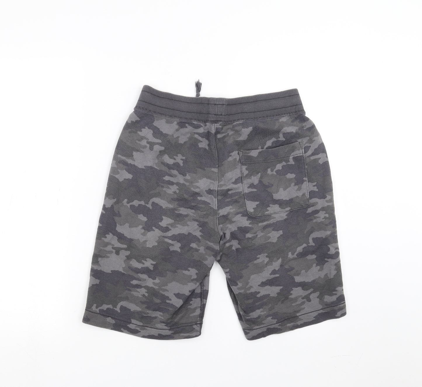 Uniqlo Mens Grey Camouflage  Sweat Shorts Size S