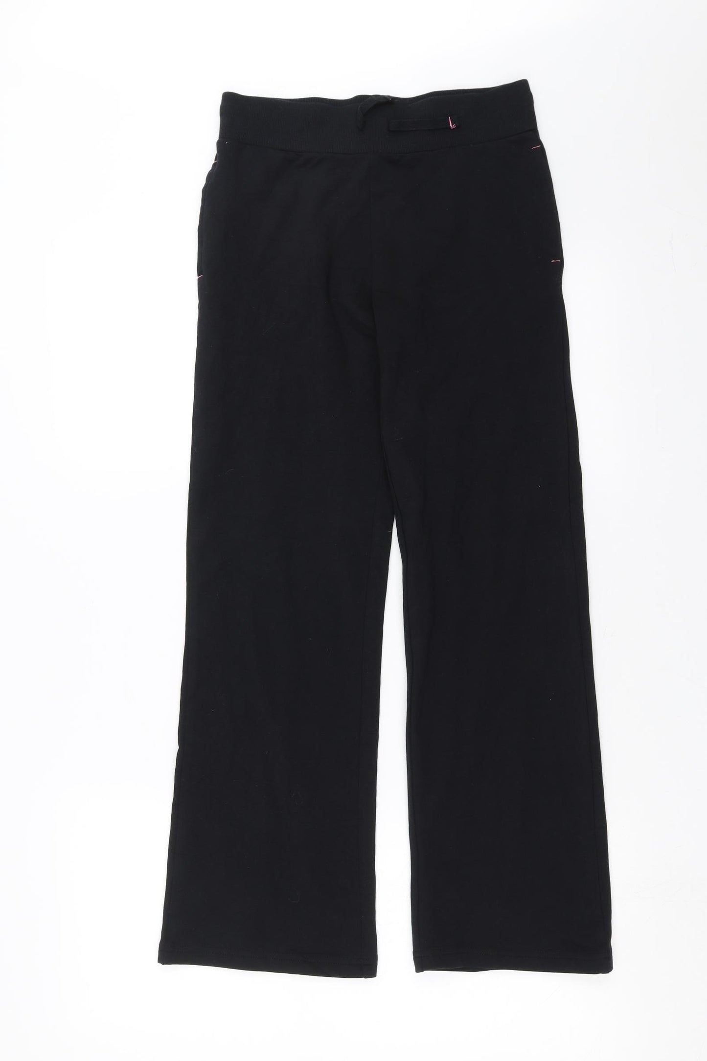 George Girls Black   Jogger Trousers Size 11-12 Years