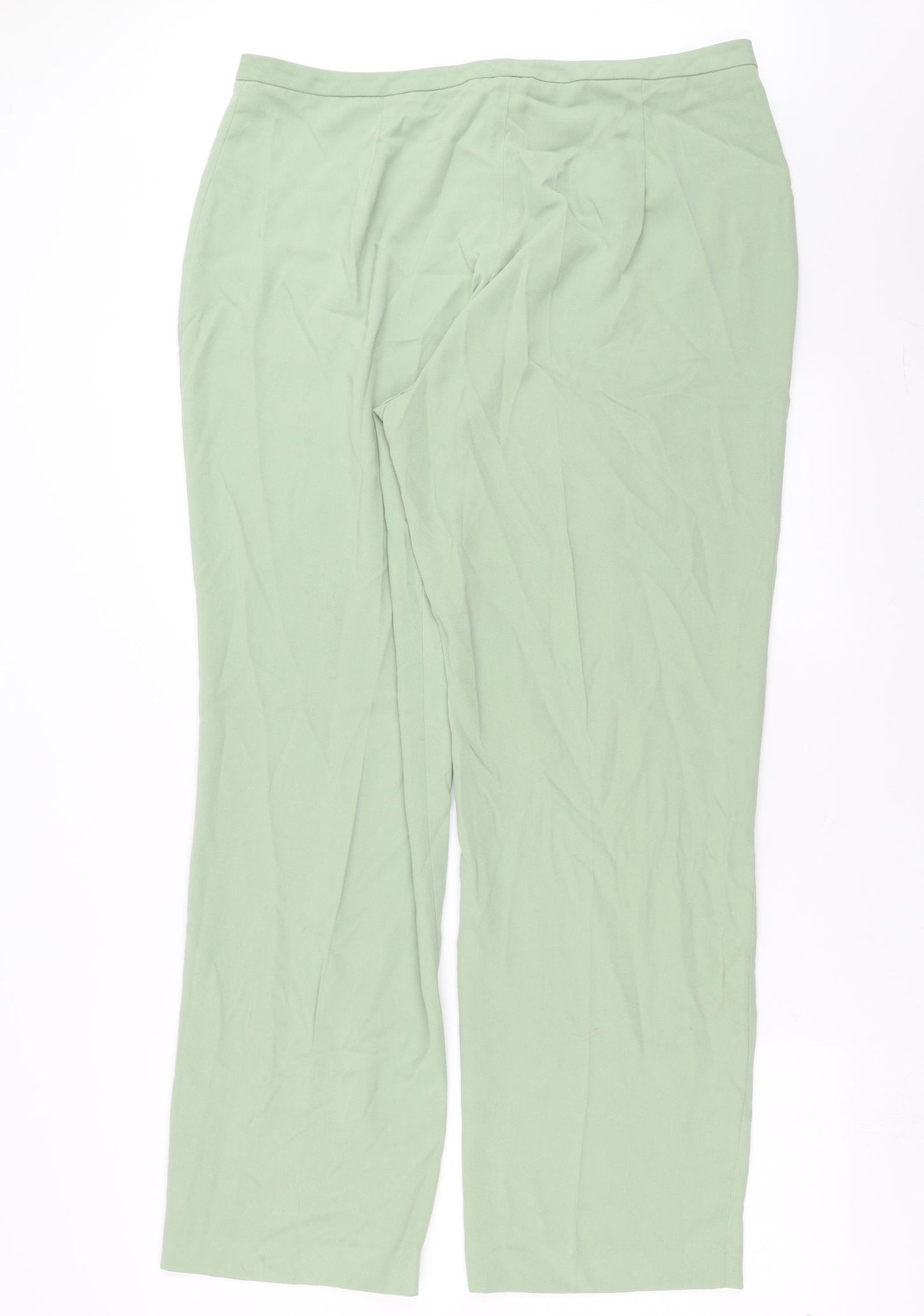 collection Womens Green   Trousers  Size 20 L32 in