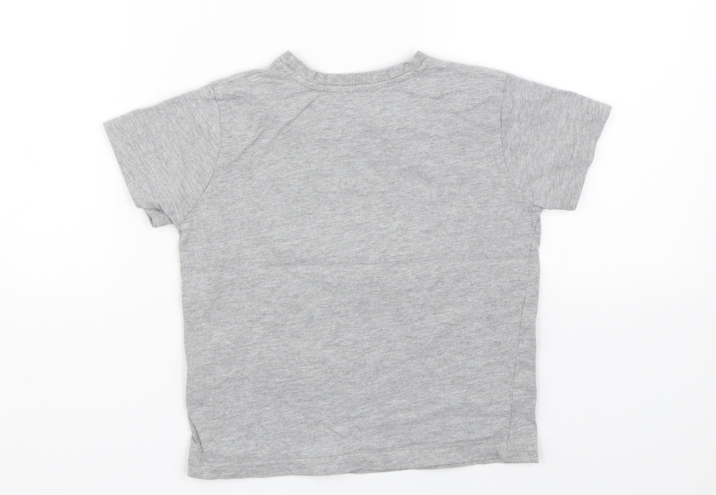 Primark Boys Grey   Basic T-Shirt Size 4-5 Years