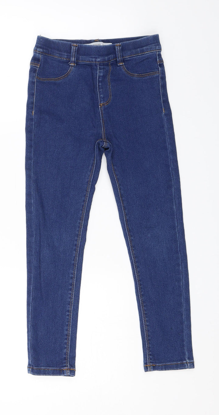 Denim CO. Girls Blue  Denim Skinny Jeans Size 7-8 Years