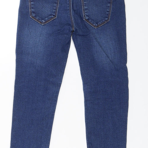 Primark Girls Blue  Denim Skinny Jeans Size 6-7 Years