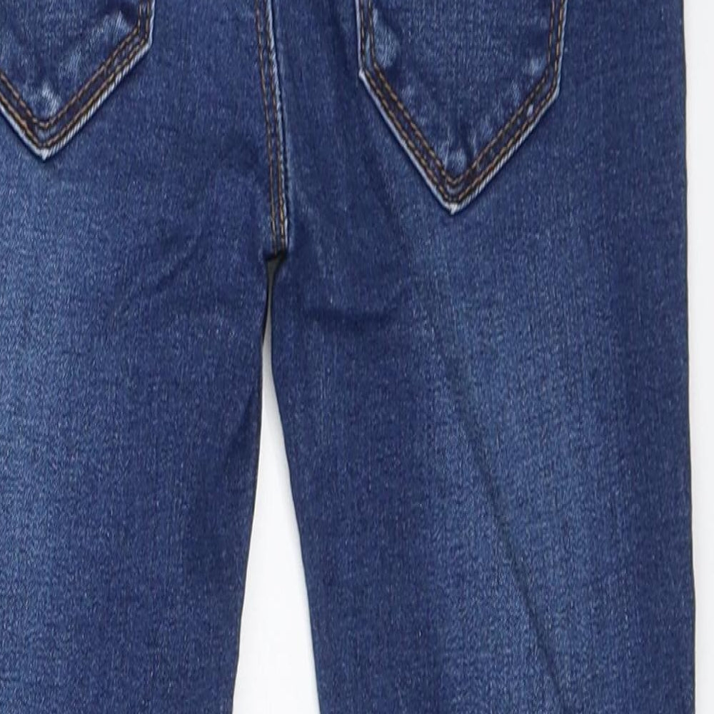 Primark Girls Blue  Denim Skinny Jeans Size 6-7 Years