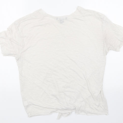 Primark Womens White   Basic T-Shirt Size 14