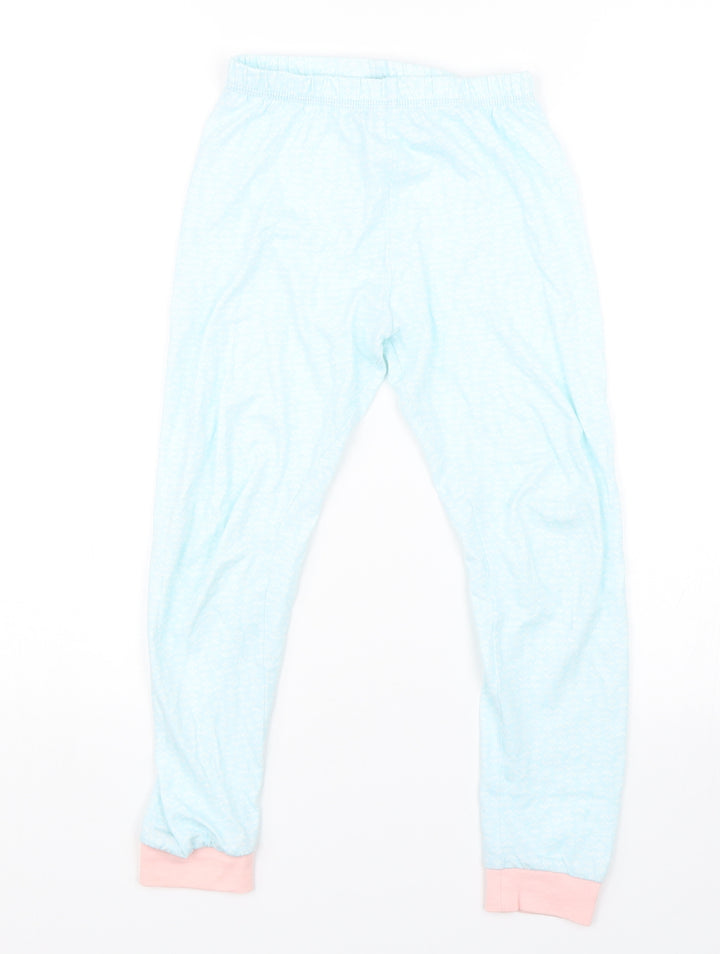 George Girls Blue Floral Cami Pyjama Pants Size 7-8 Years