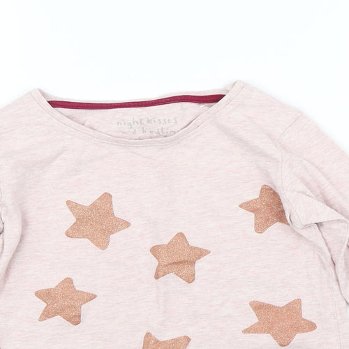 NEXT Girls Pink Geometric  Cami Pyjama Top Size 9 Years  - Stars