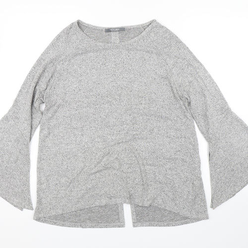 COIN 1804 Womens Grey   Basic T-Shirt Size M