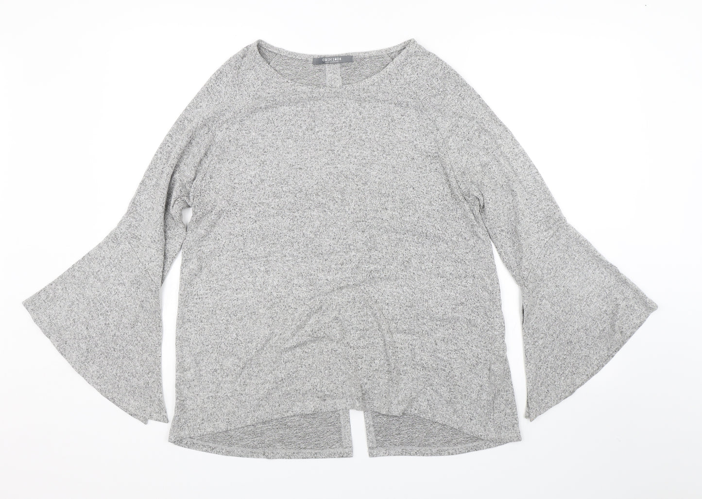 COIN 1804 Womens Grey   Basic T-Shirt Size M