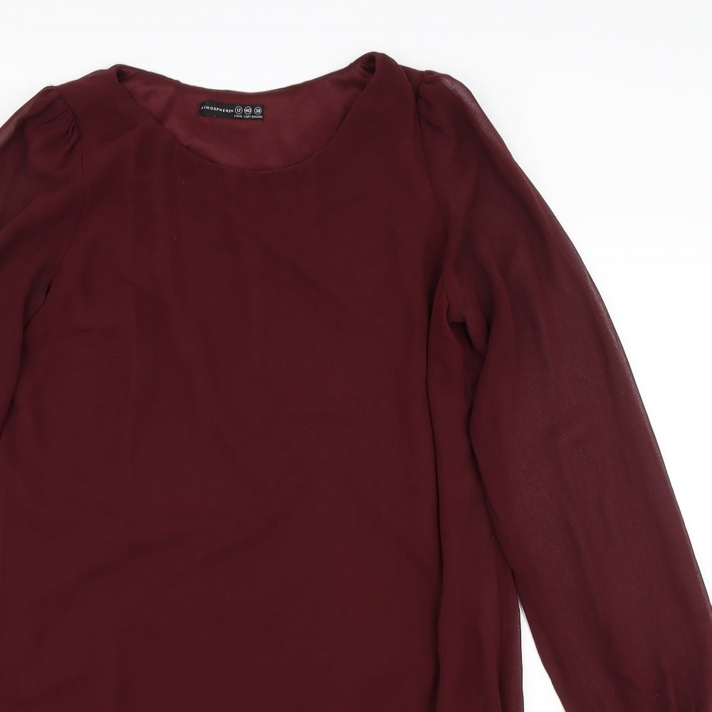 Primark Womens Red   Basic Blouse Size 12