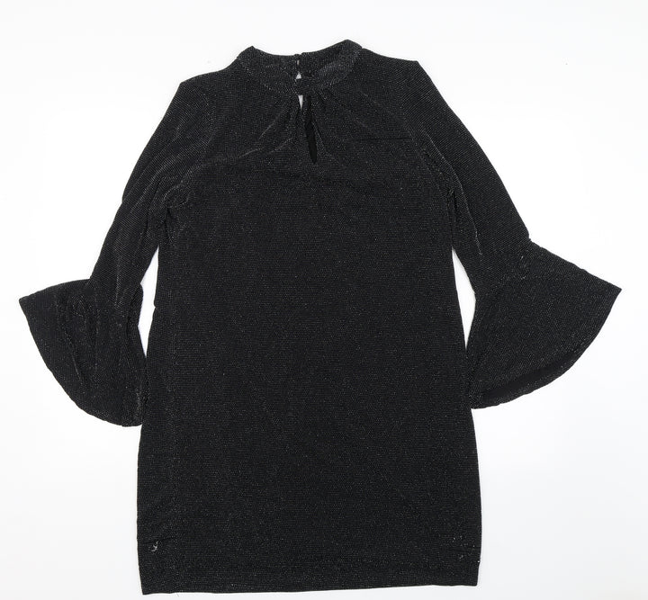 Wallis Womens Black Ball Gown Size 12