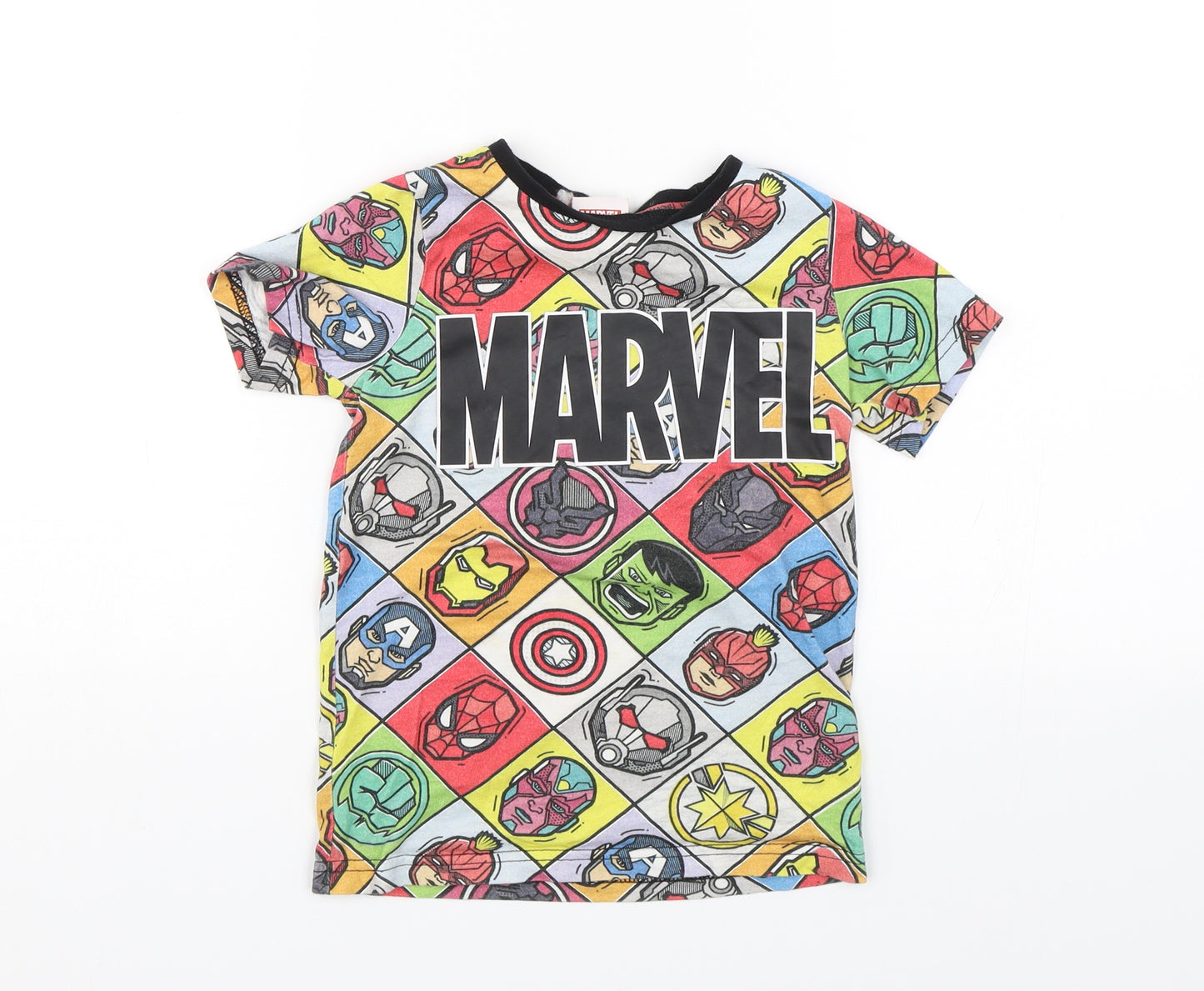George Boys Multicoloured   Basic T-Shirt Size 5 Years  - Marvel