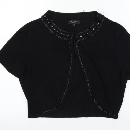 Debenhams  Womens Black   Cardigan Jumper Size 16