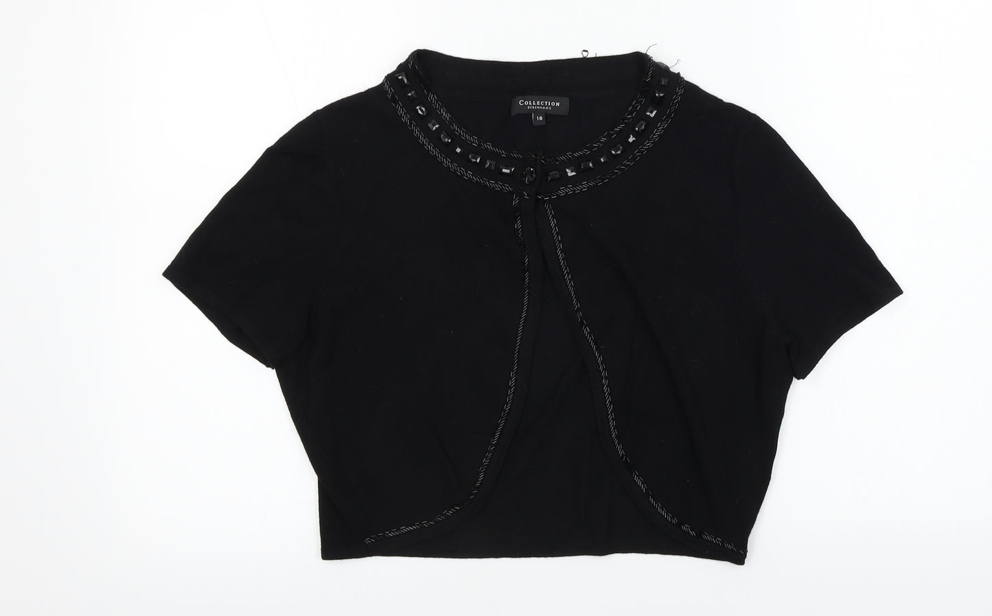 Debenhams  Womens Black   Cardigan Jumper Size 16
