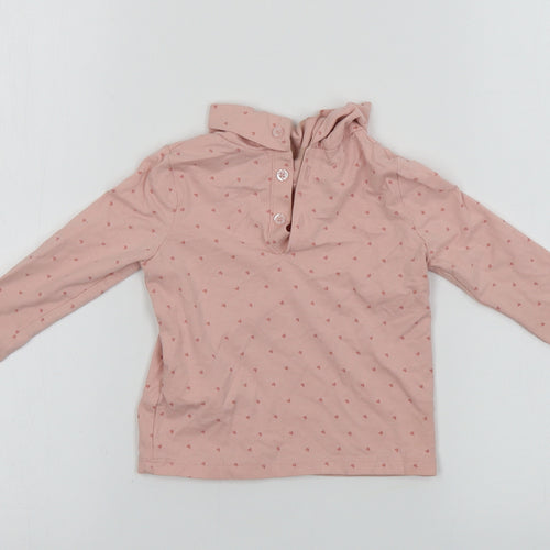 Primark  Girls Pink   Basic T-Shirt Size 9-12 Months