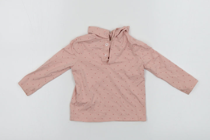 Primark  Girls Pink   Basic T-Shirt Size 9-12 Months