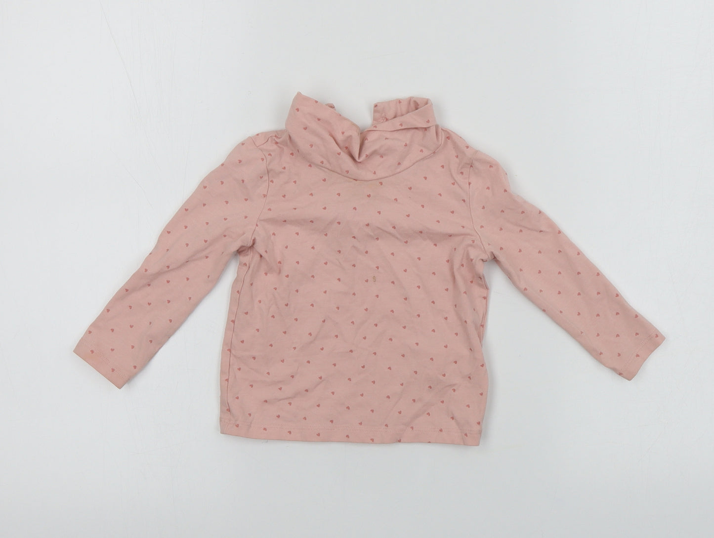 Primark  Girls Pink   Basic T-Shirt Size 9-12 Months