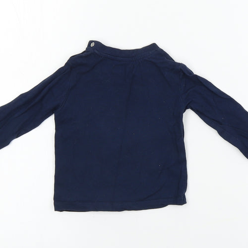 Very Girls Blue   Basic T-Shirt Size 6-9 Months