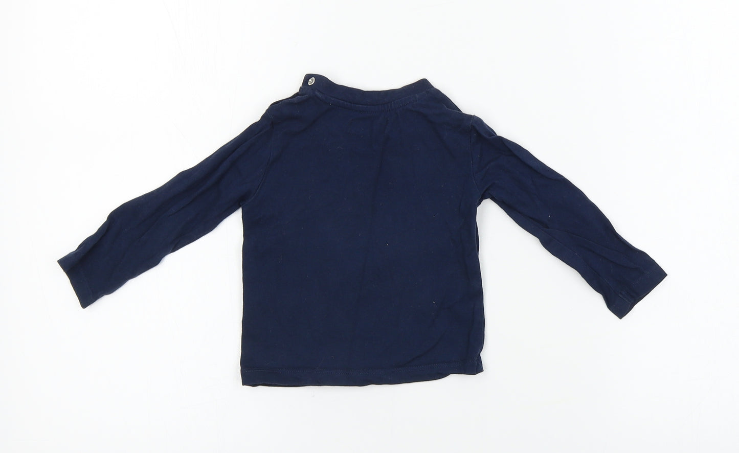 Very Girls Blue   Basic T-Shirt Size 6-9 Months