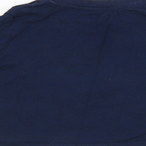 Very Girls Blue   Basic T-Shirt Size 6-9 Months