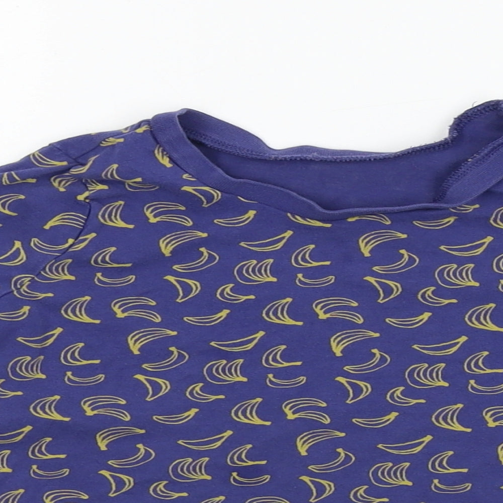 George  Boys Blue   Basic T-Shirt Size 3-4 Years