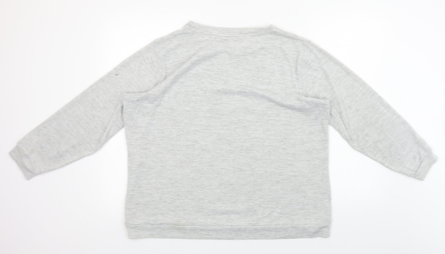 TU Womens Grey   Pullover Jumper Size 18