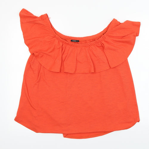 Roman  Womens Orange   Basic T-Shirt Size 18