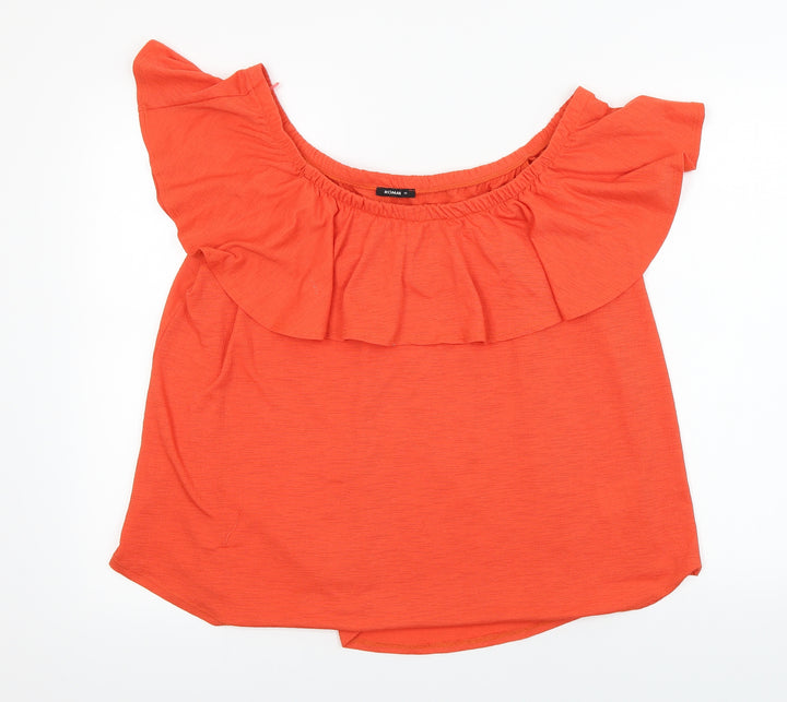 Roman  Womens Orange   Basic T-Shirt Size 18