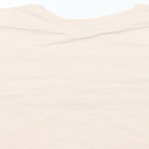 River Island  Girls Pink   Cropped T-Shirt Size 5-6 Years