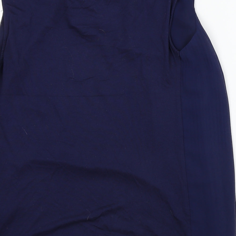 F&F  Womens Blue   Basic Blouse Size 8