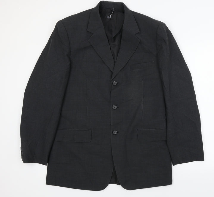 Preworn  Mens Grey   Jacket Blazer Size 38
