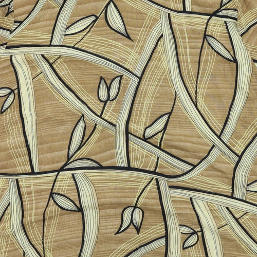 Design essentials  Womens Brown Floral  Basic Button-Up Size 16