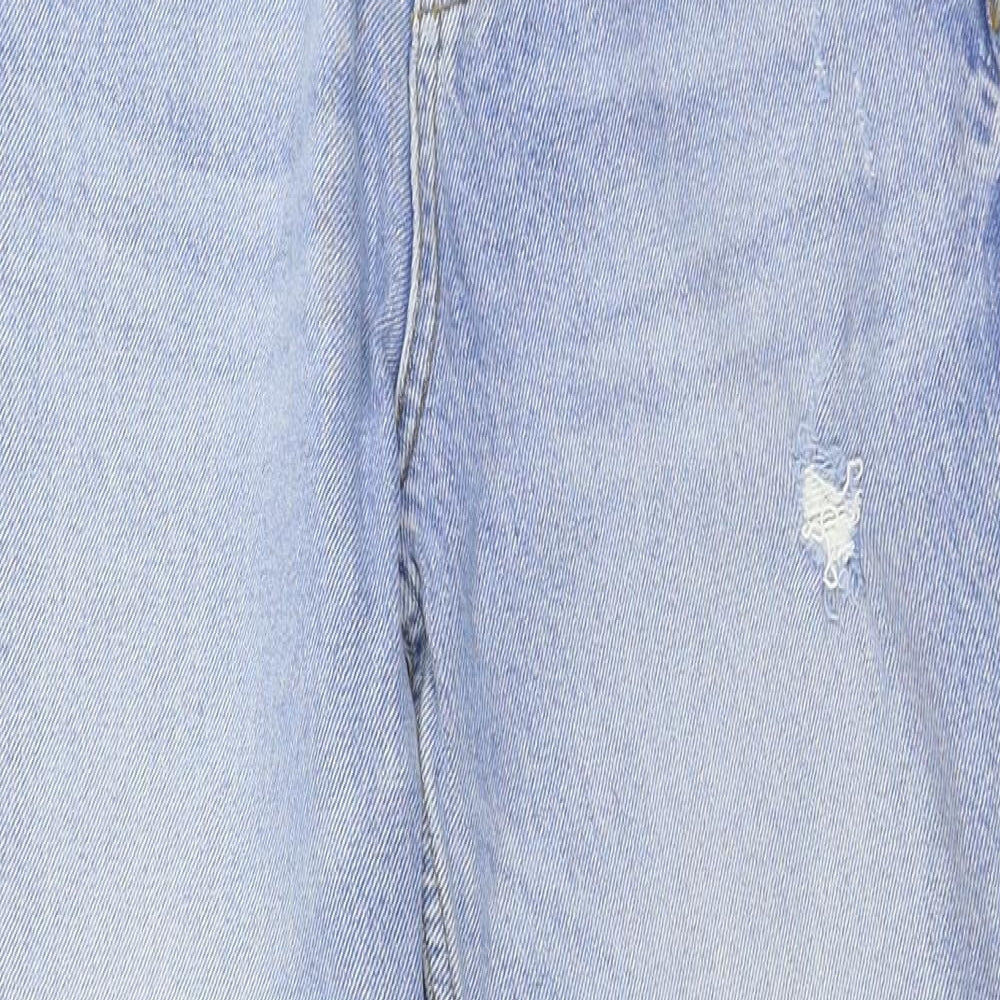 Zara  Womens Blue   Straight Jeans Size 10 L23 in