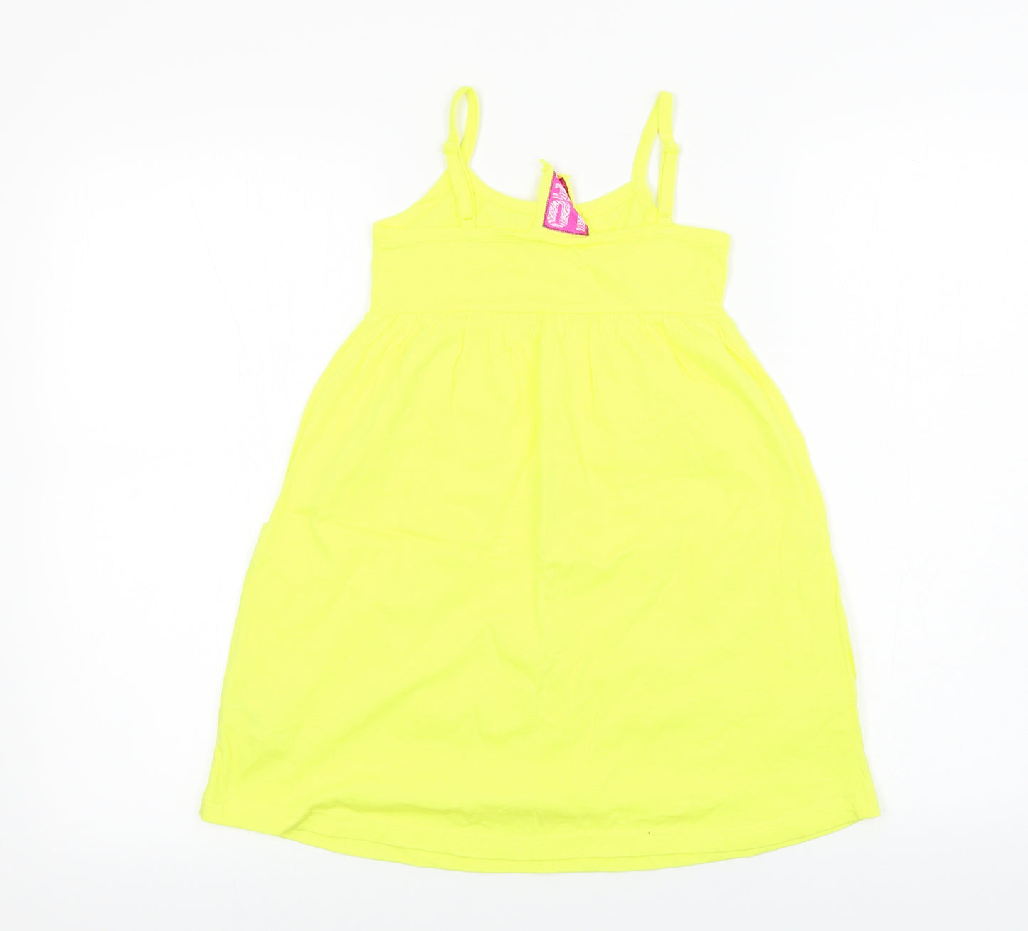 YD Girls Yellow   A-Line  Size 7-8 Years