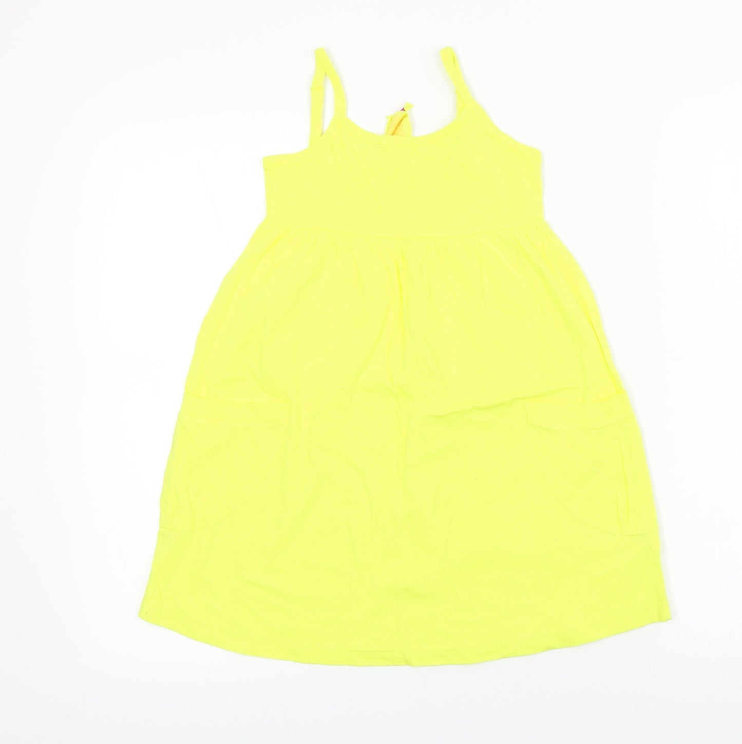 YD Girls Yellow   A-Line  Size 7-8 Years