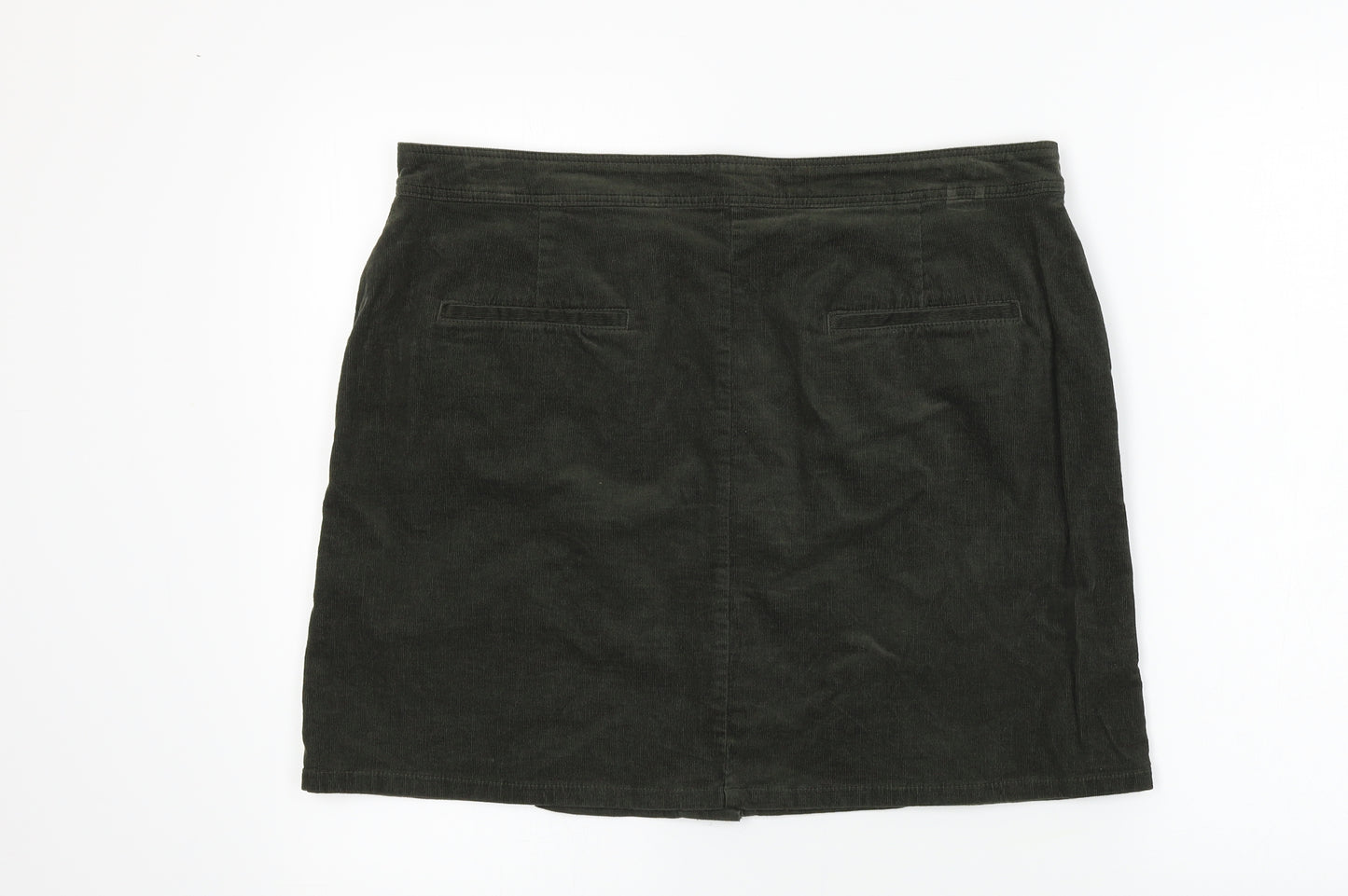 Marks and Spencer  Womens Brown   A-Line Skirt Size 36 in