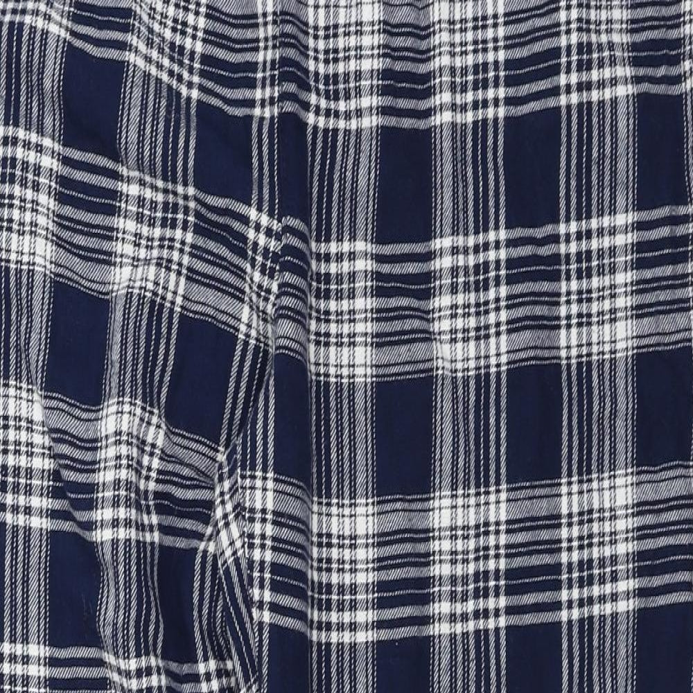 Primark  Mens Blue Check  Trousers  Size XL L24 in