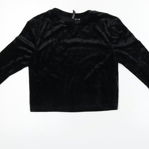 H&M  Womens Black   Basic T-Shirt Size M