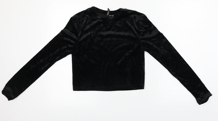 H&M  Womens Black   Basic T-Shirt Size M