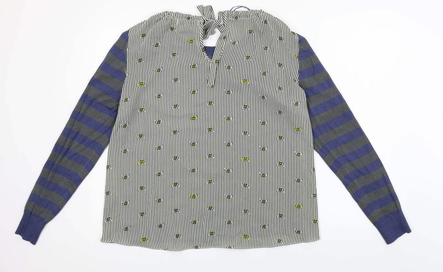 NEXT  Womens Blue Striped  Pullover Jumper Size 12