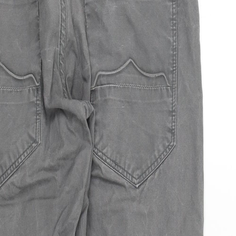 Police Mens Grey   Straight Jeans Size 32 L31 in