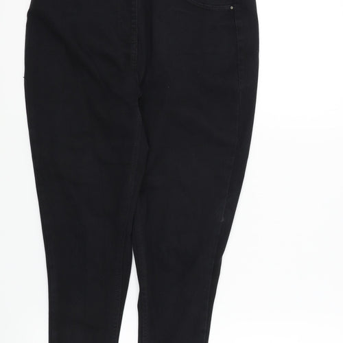 NEXT Womens Black   Skinny Jeans Size 12 L24 in