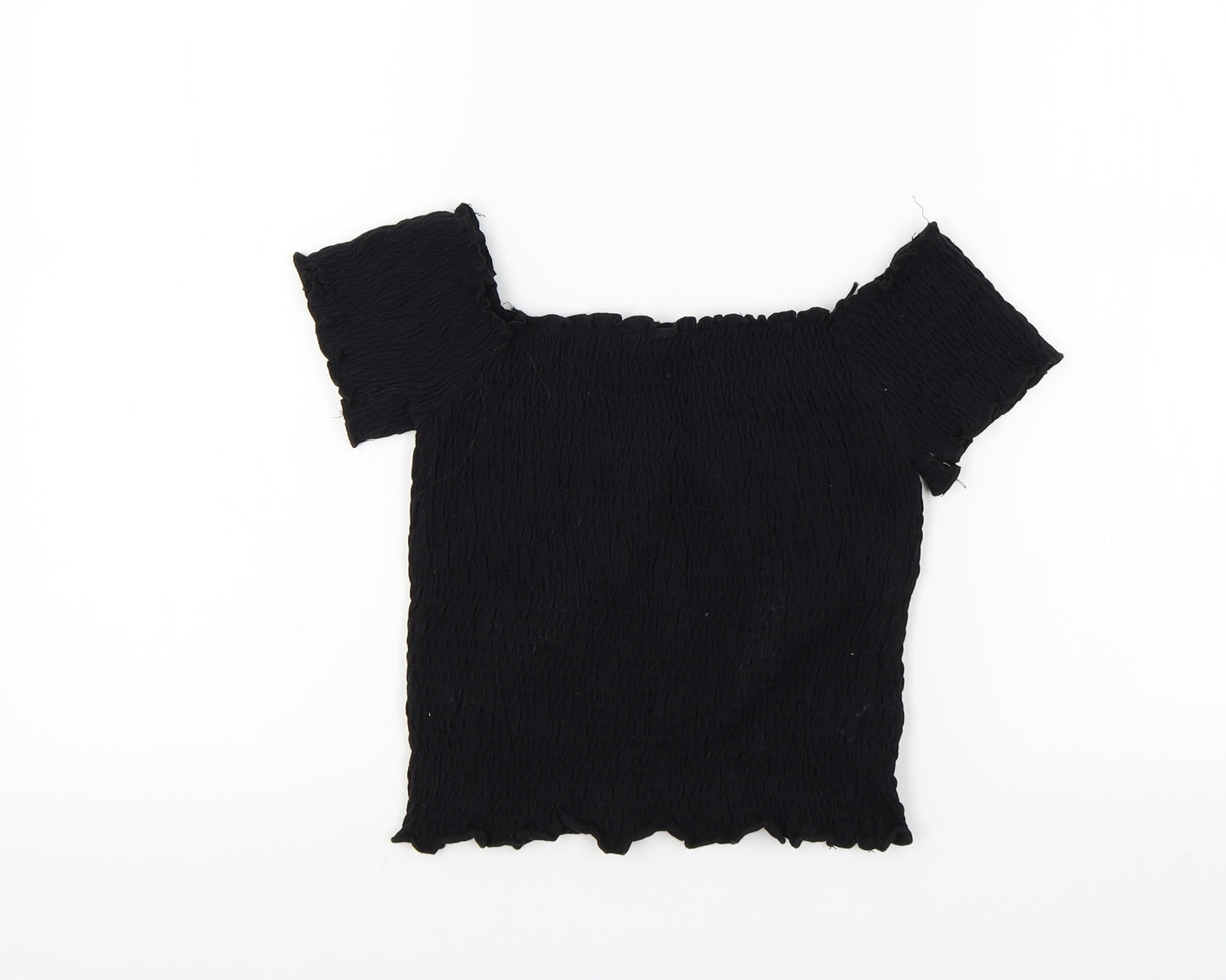 Stradivarius Womens Black   Basic T-Shirt Size M  - elastic chest