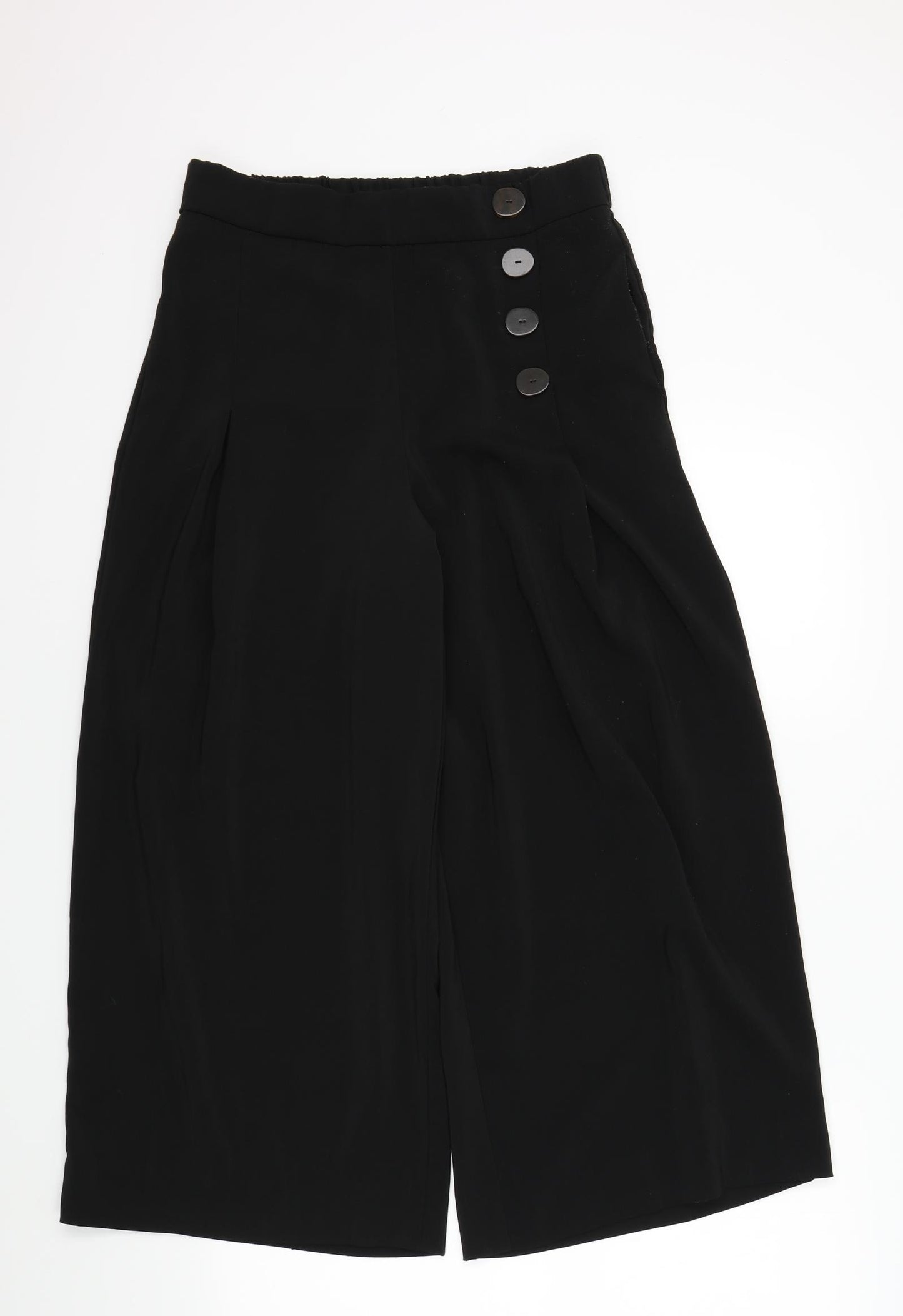 Zara Womens Black   Trousers  Size M L24 in