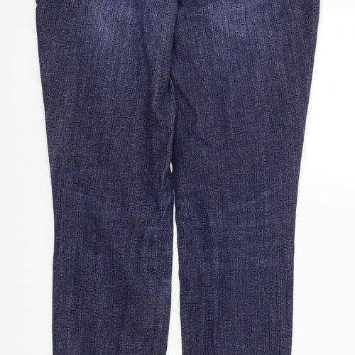 River Island Womens Blue   Straight Jeans Size 10 L31 in