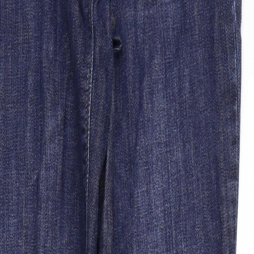 River Island Womens Blue   Straight Jeans Size 10 L31 in