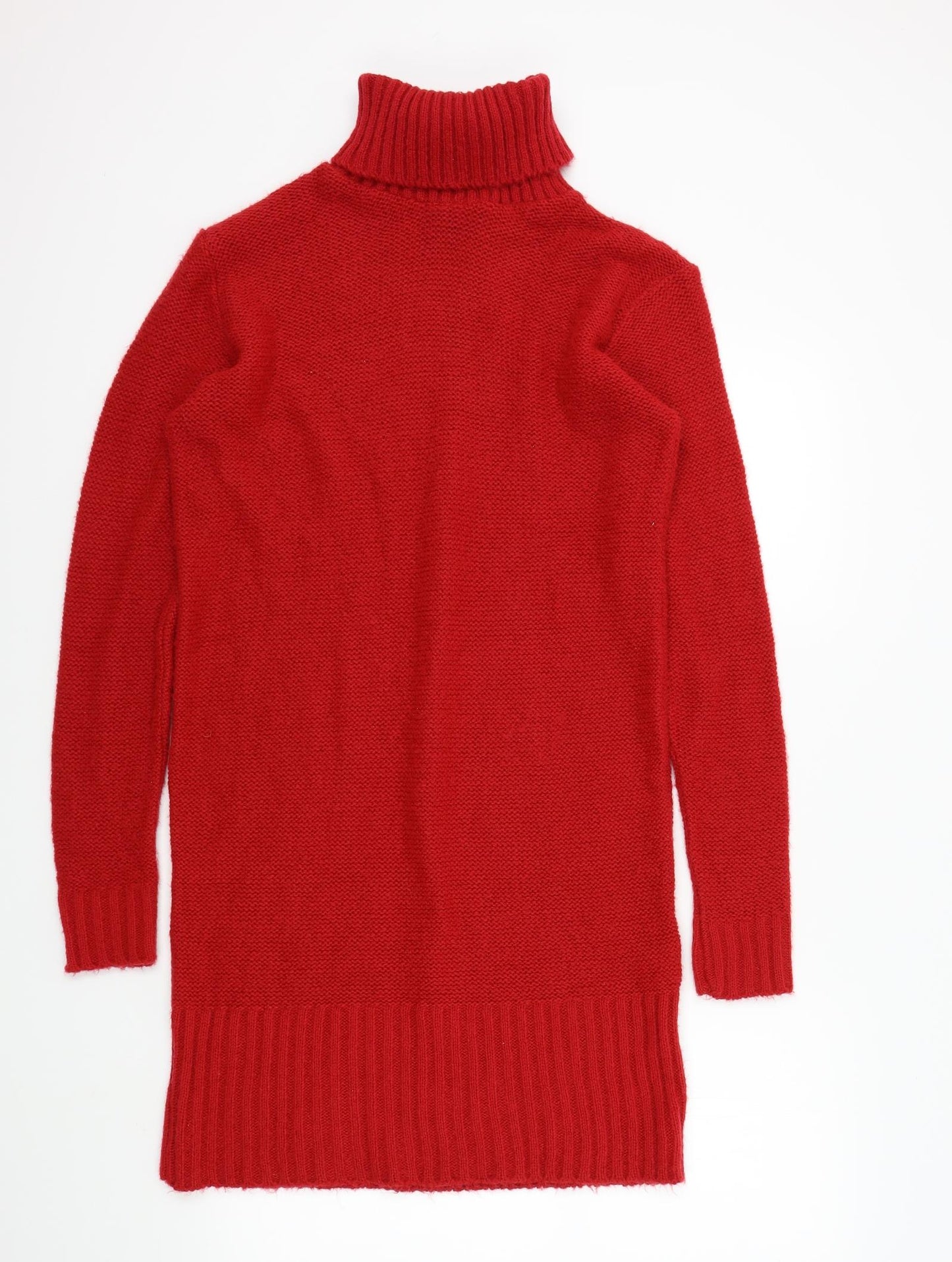 Boohoo Womens Red   Pullover Jumper Size L
