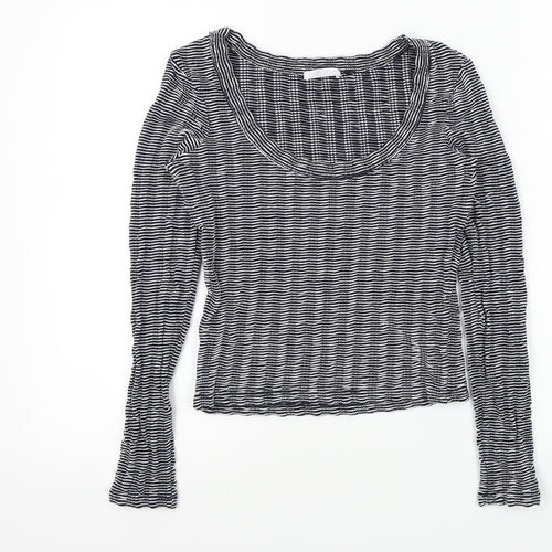 Zara Womens Black   Pullover Jumper Size S