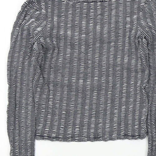Zara Womens Black   Pullover Jumper Size S